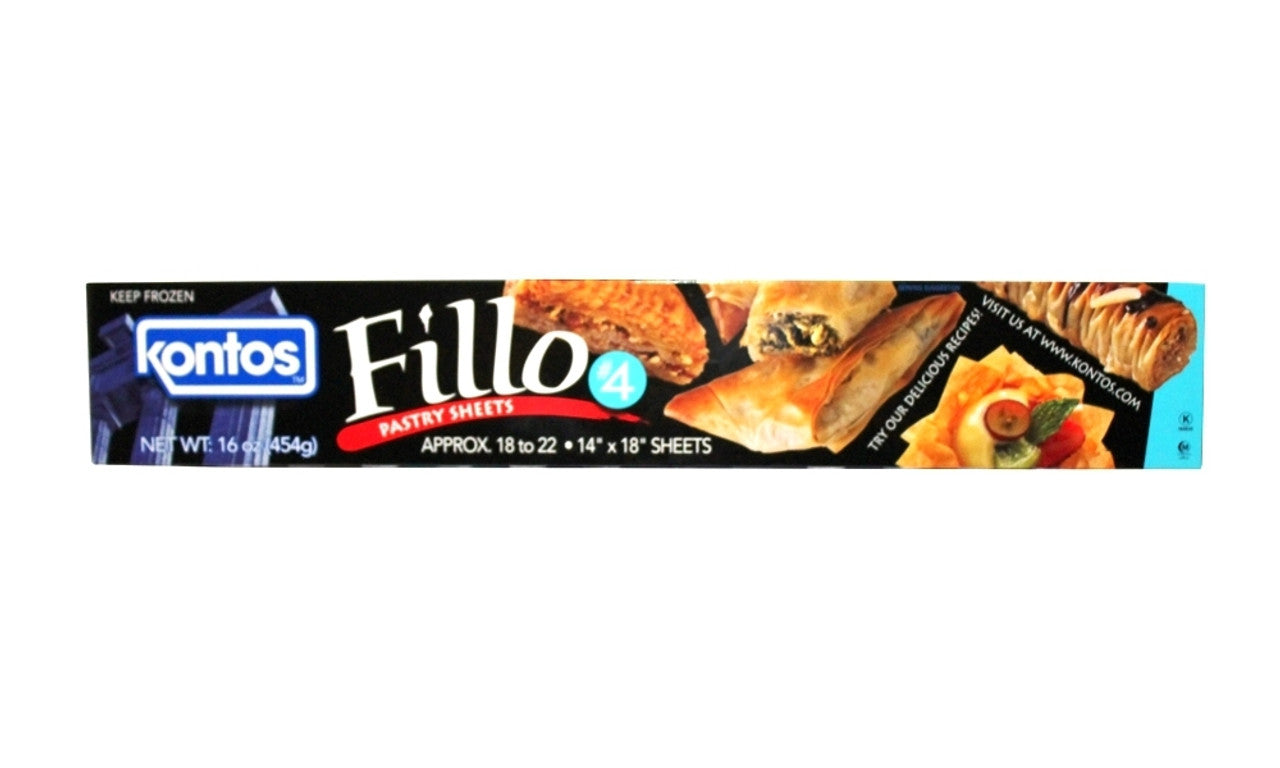 Kontos Filo Dough Pastry sheets (No. 4)